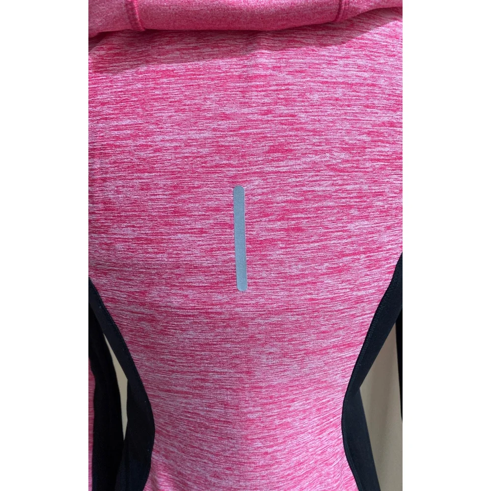 Reebok Active Hooded Jacket Petite XS/S Pink/Black - Picture 7 of 9